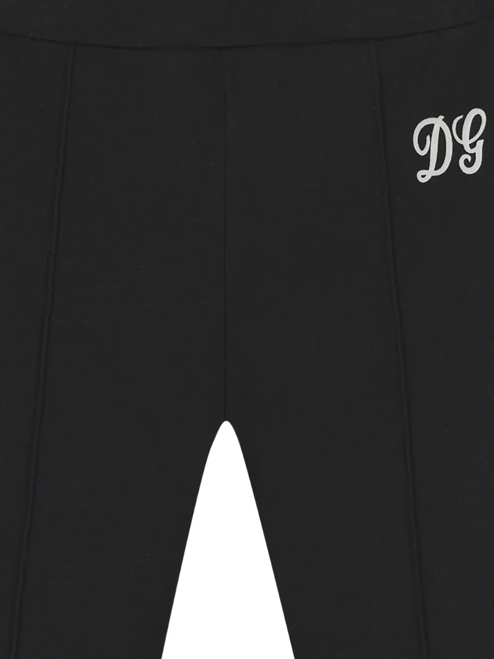 Dolce & Gabbana Kids Legging met logoprint Zwart