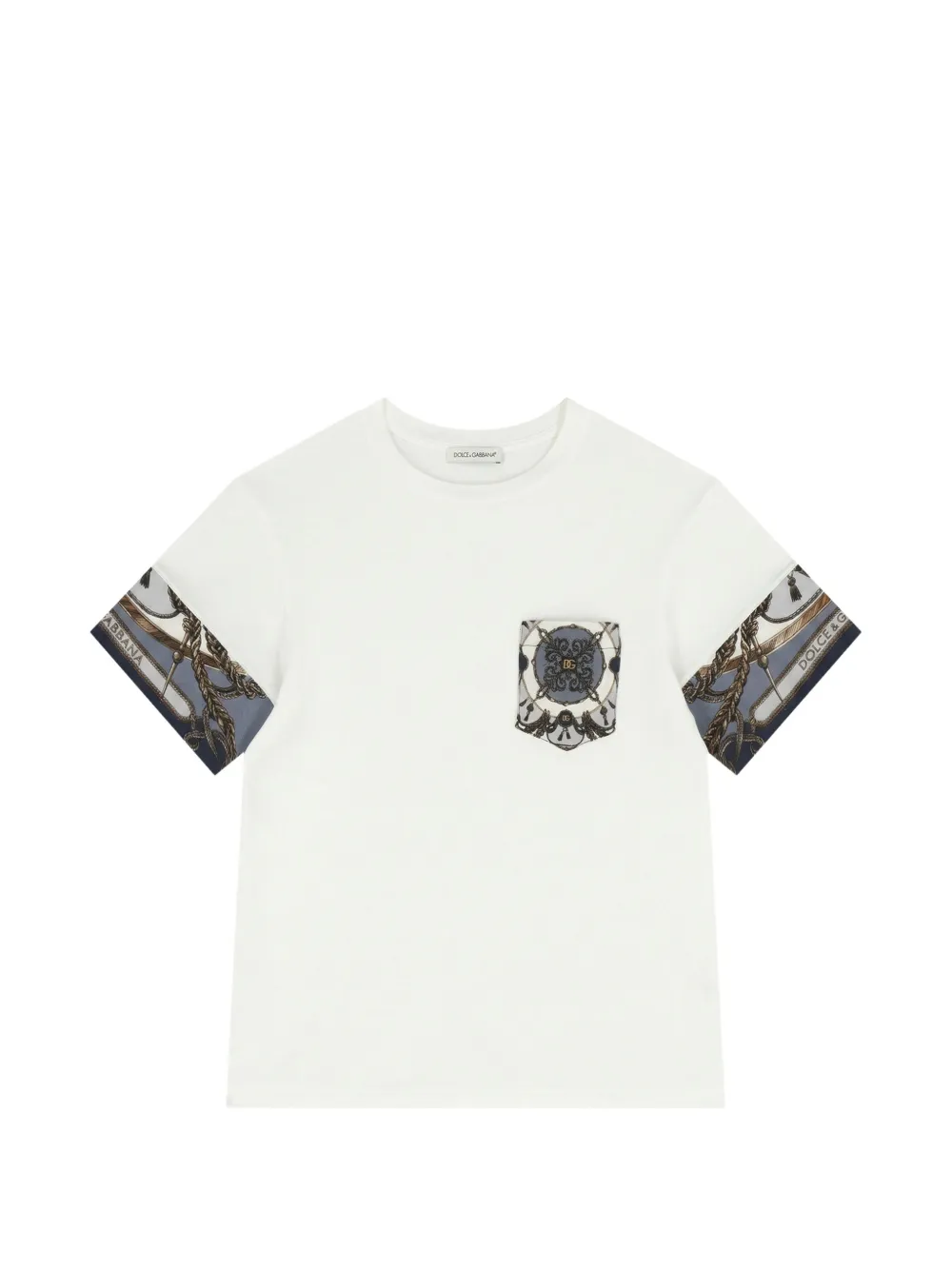 Dolce & Gabbana Kids cotton T-shirt - Bianco