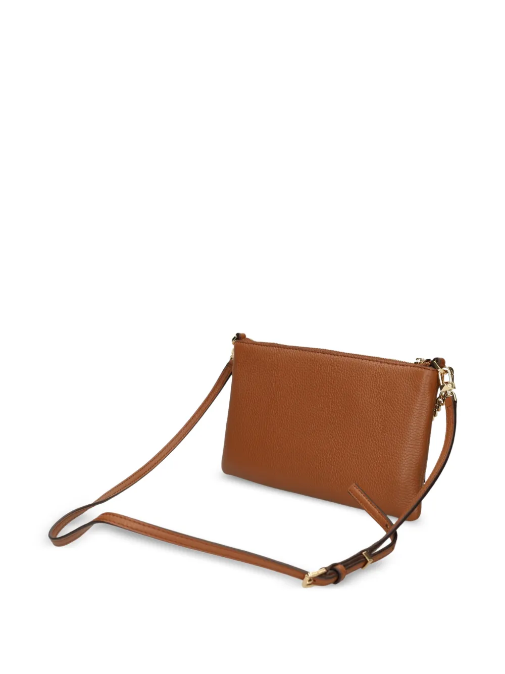 Michael Kors Jet Set medium schoudertas met bedel Bruin