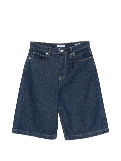 IMPERIAL logo-charm denim shorts