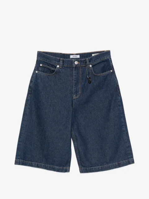 IMPERIAL logo-charm denim shorts