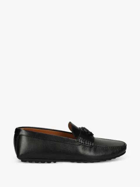 Roberto Cavalli logo-plaque loafers