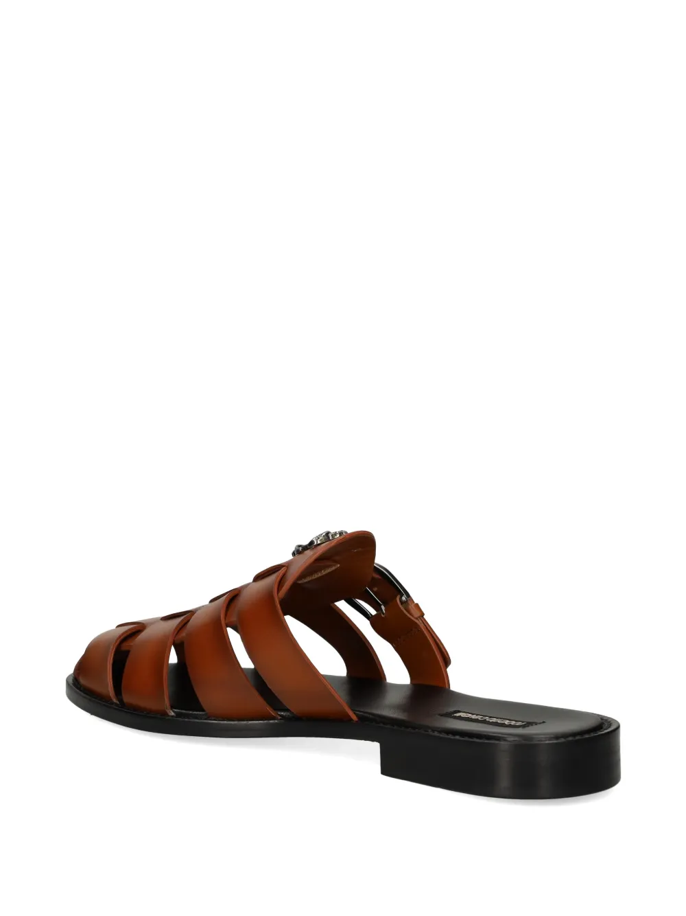 Roberto Cavalli logo-appliqué sandals Bruin