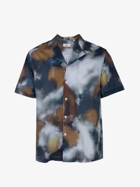Altea abstract-print short-sleeves shirt