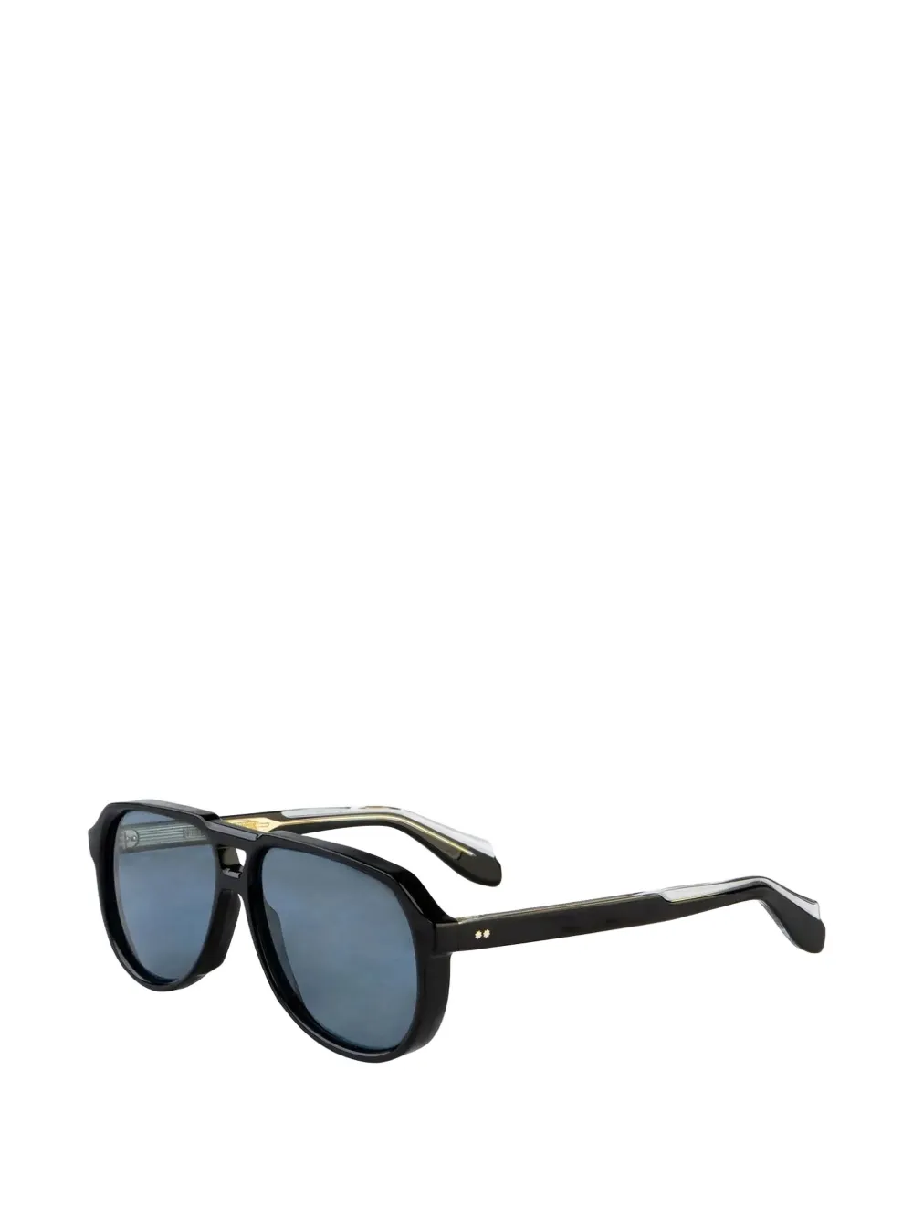 Cutler & Gross Zonnebril met piloten montuur Zwart