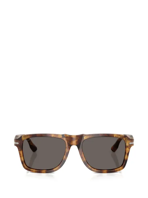 Persol tortoiseshell-effect rectangle-frame sunglasses