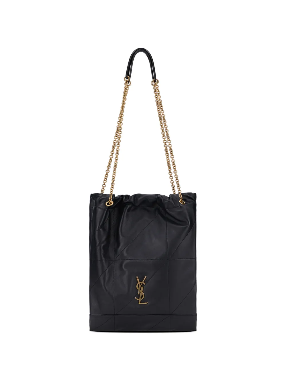 Saint Laurent quilted leather tote bag - Black