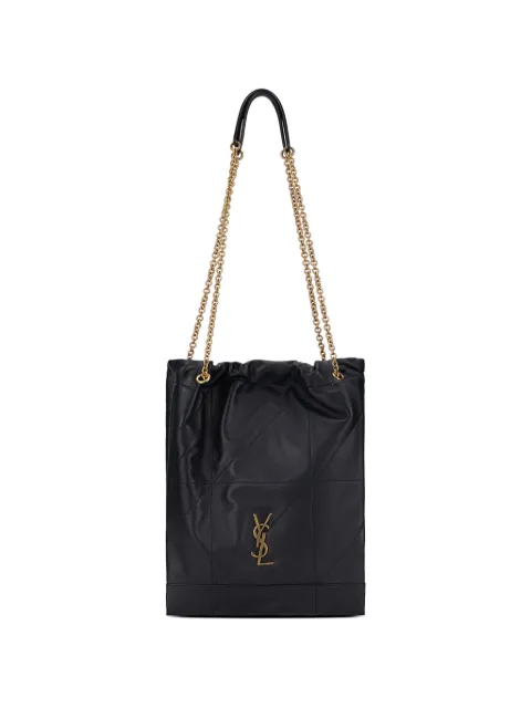 Saint Laurent quilted leather tote bag