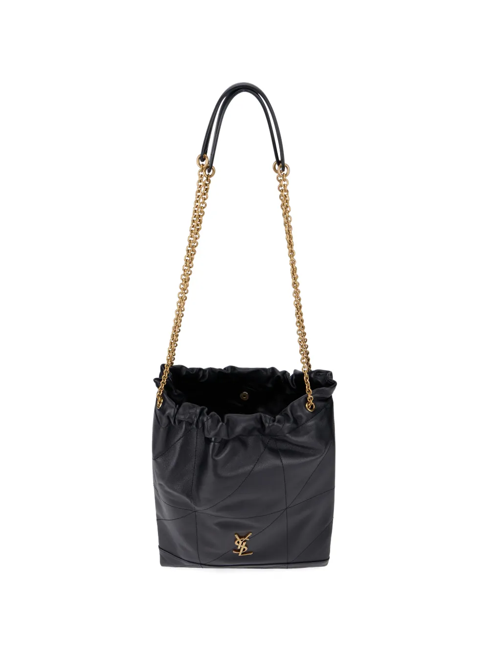 Saint Laurent Leren shopper Zwart