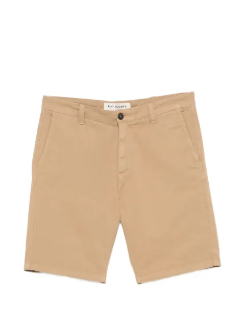 Roy Rogers logo-patch chino shorts