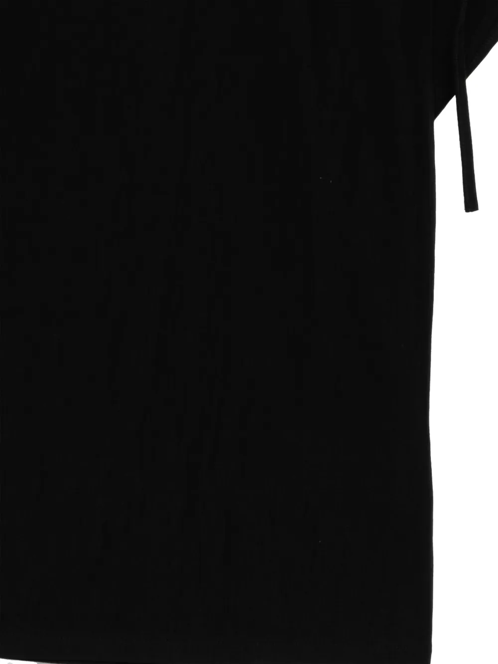  Limi Feu Camiseta Fruncida - Negro 