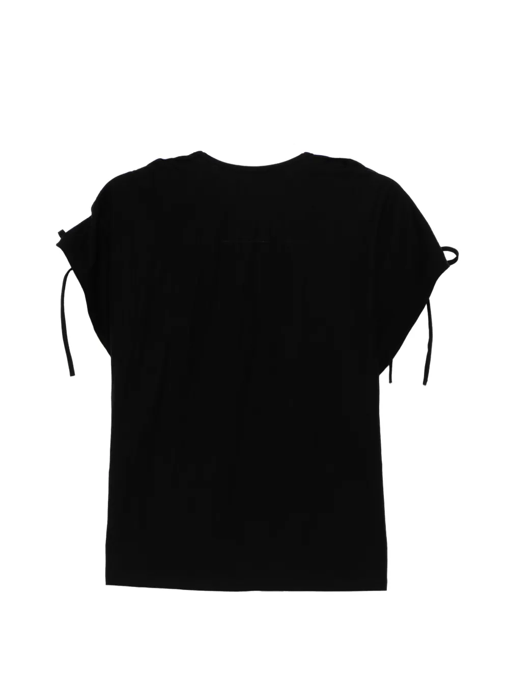  Limi Feu Camiseta Fruncida - Negro 