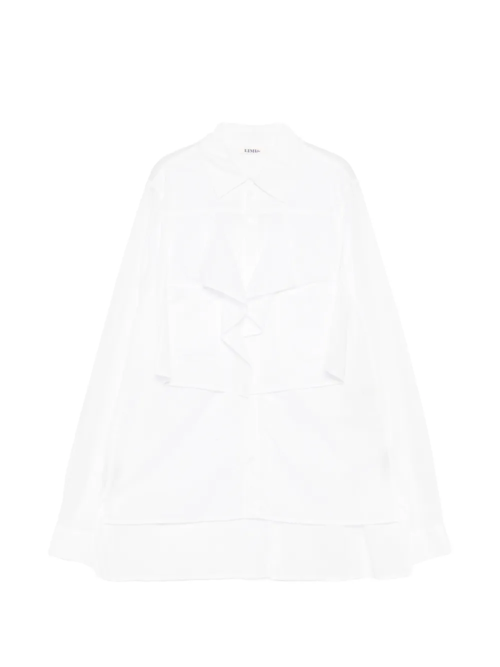 Limi Feu square-panel shirt - White