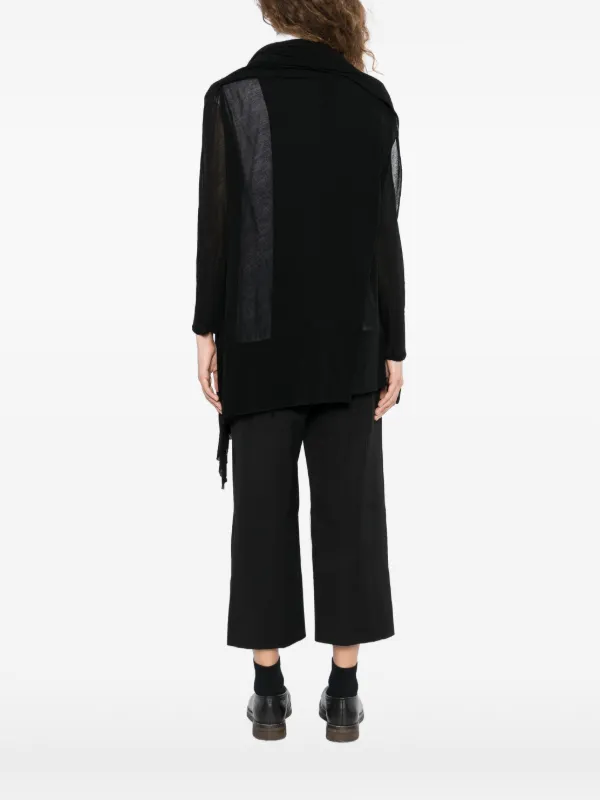 Yohji Yamamoto アシンメトリー ジャケット | ブラック | FARFETCH JP