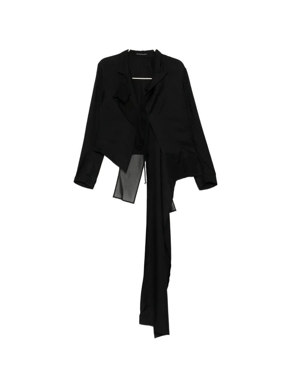 Yohji Yamamoto twill jacket - Nero