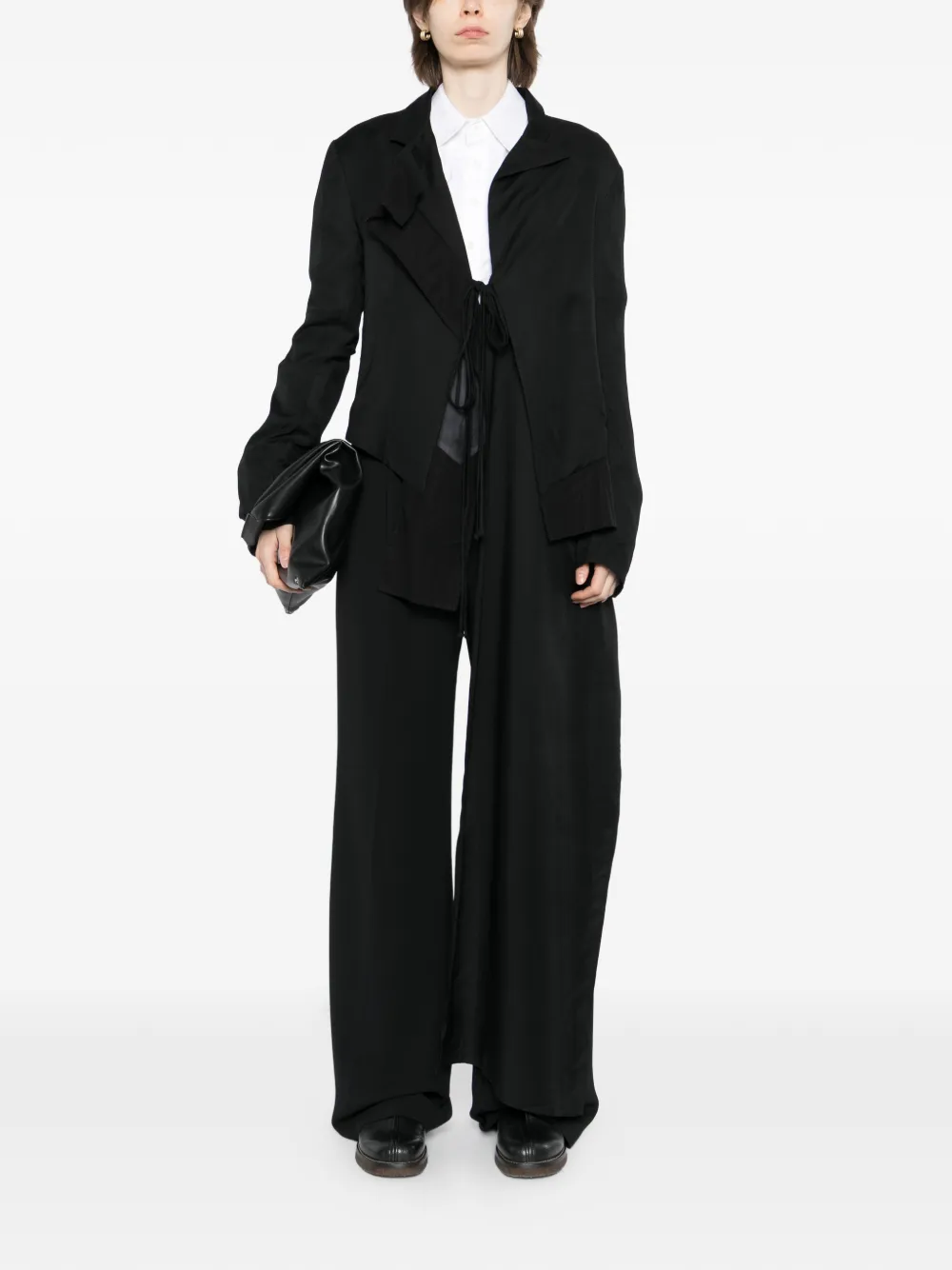 Yohji Yamamoto Twill jack Zwart