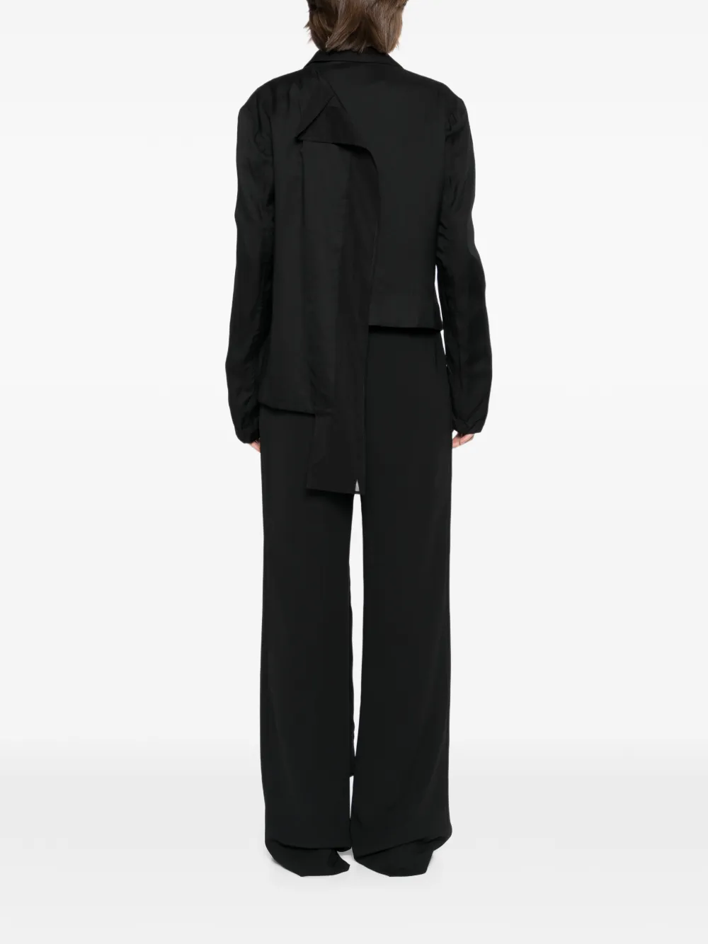 Yohji Yamamoto Twill jack Zwart