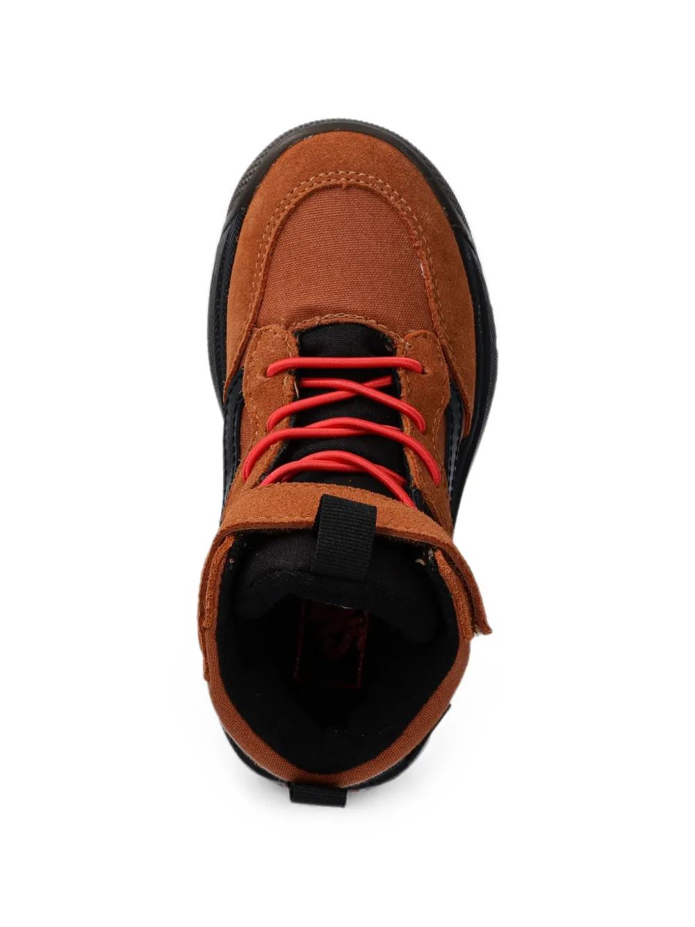 Vans Kids MTE Mini Crest touch-strap lace-up boots Oranje