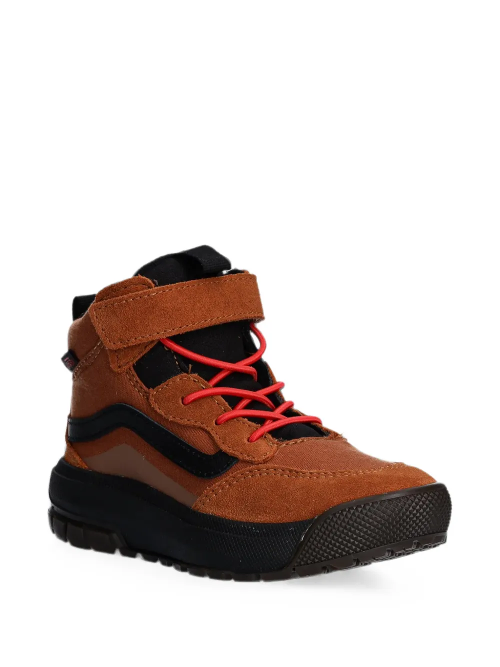 Vans Kids MTE Mini Crest touch-strap lace-up boots Oranje