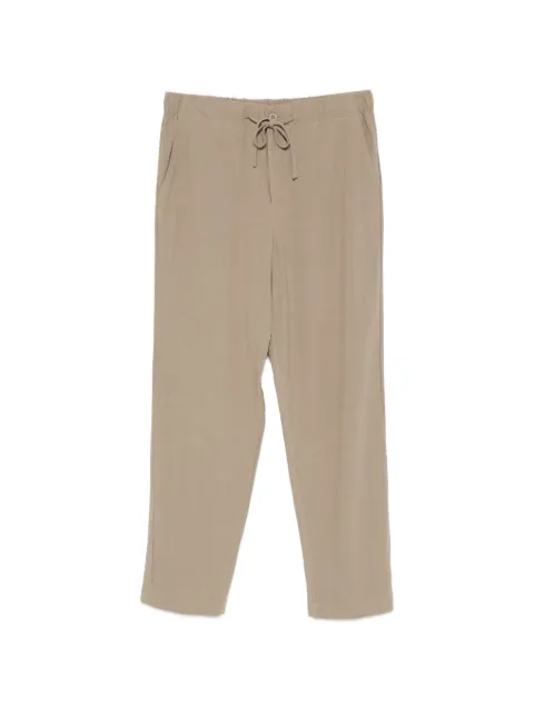 IMPERIAL drawstring elasticated-waist trousers