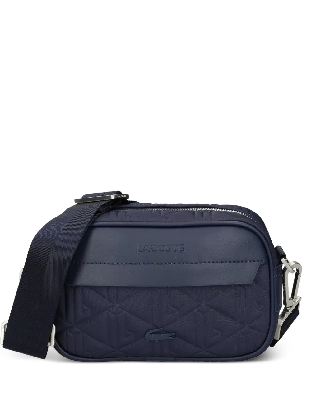 Lacoste small The Blend crossbody bag - Blu