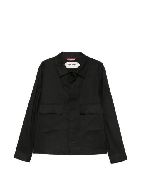 New York Resident flap-pocket shirt jacket