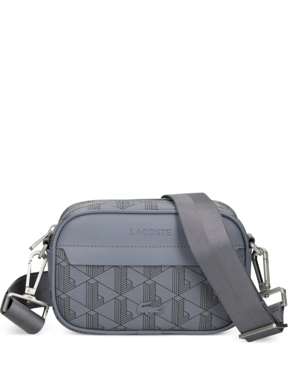 Lacoste small The Blend crossbody bag - Grigio