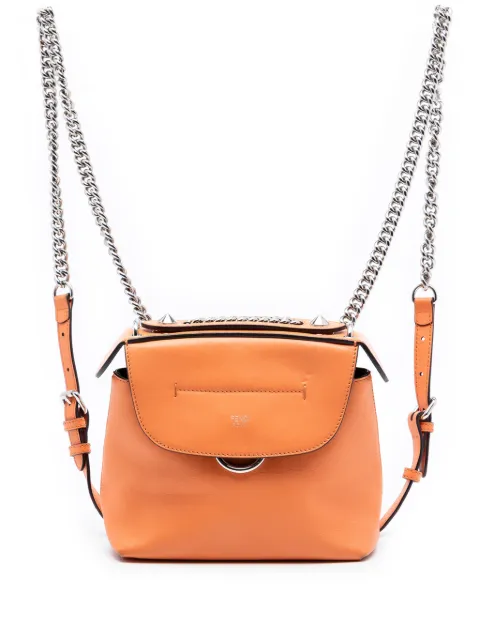 Fendi Pre-Owned mochila Back To School mini de piel 2010-2026