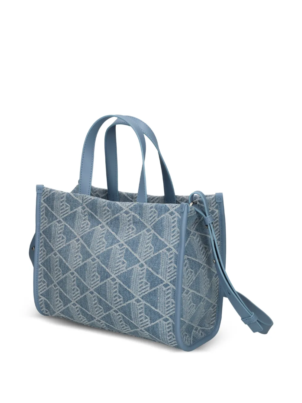 Lacoste Heritage kleine shopper Blauw