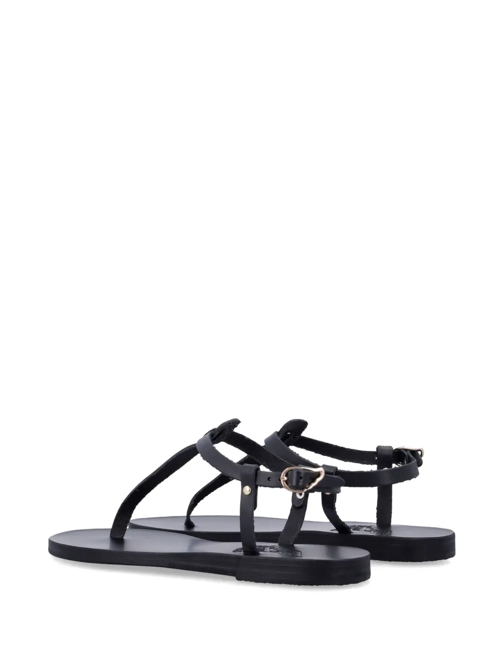 Ancient Greek Sandals Lito buckle-fastening sandals Zwart