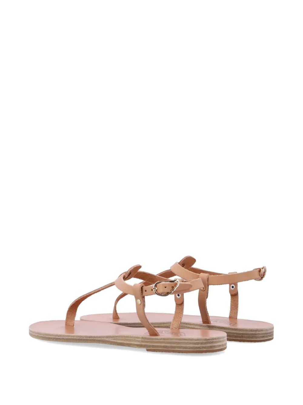 Ancient Greek Sandals Lito buckle-fastening sandals Beige
