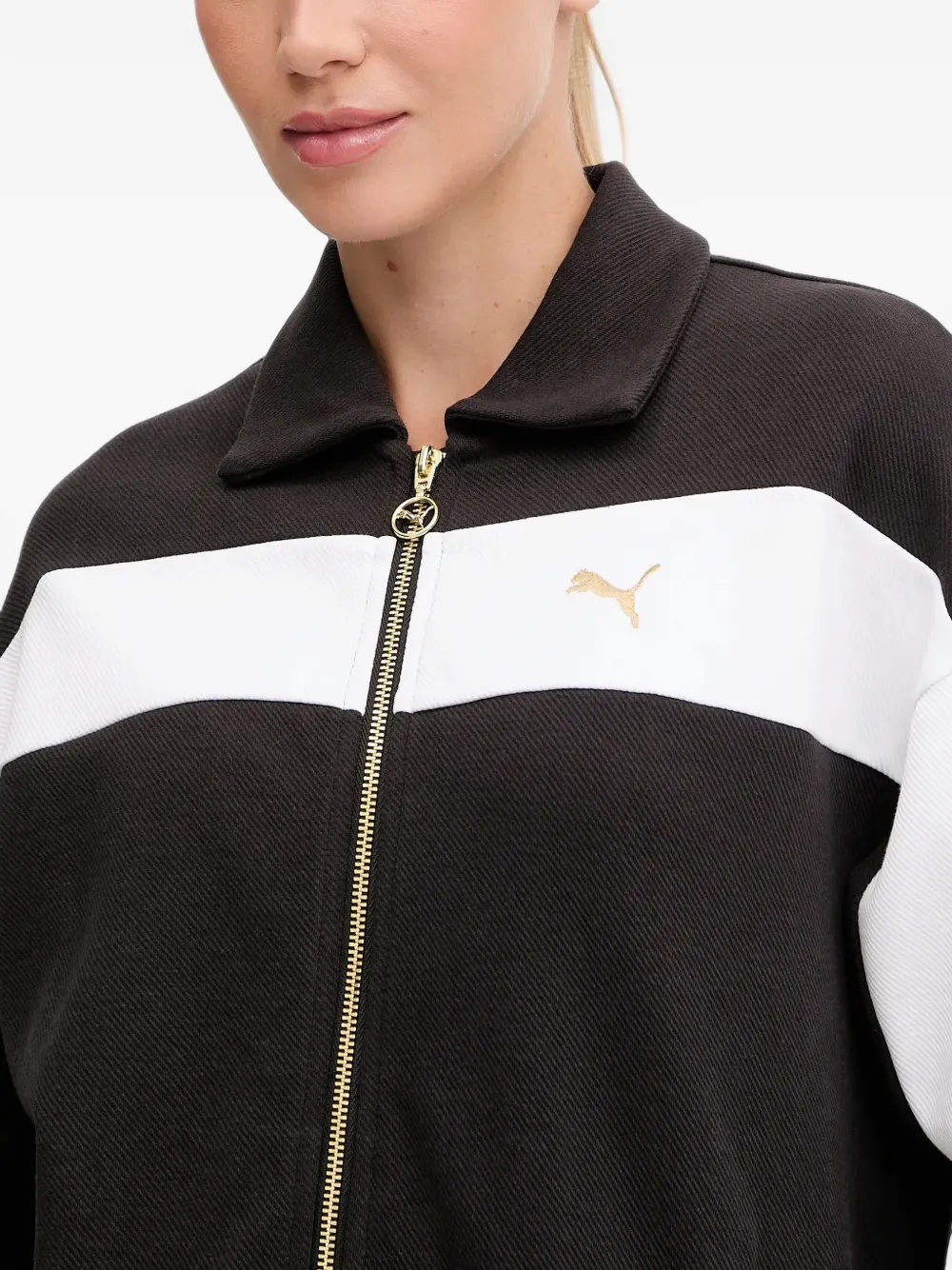 PUMA Jack met colourblocking Zwart