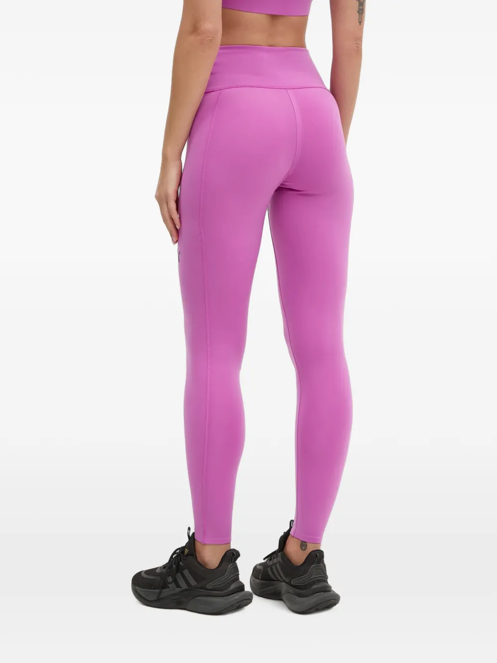 PUMA Legging met logoprint Roze