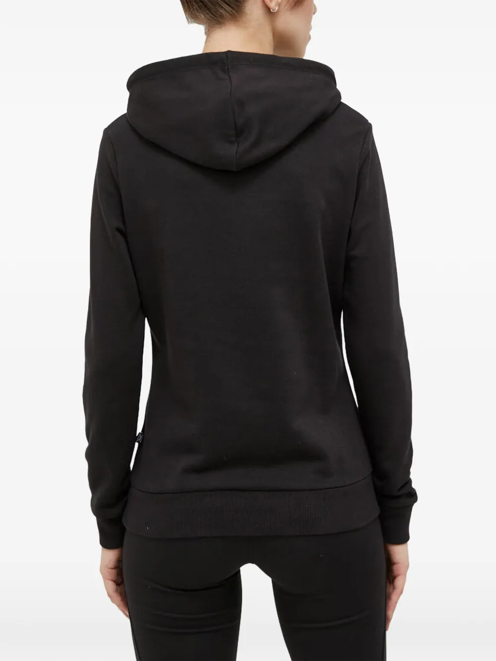 PUMA Hoodie met logoprint Zwart
