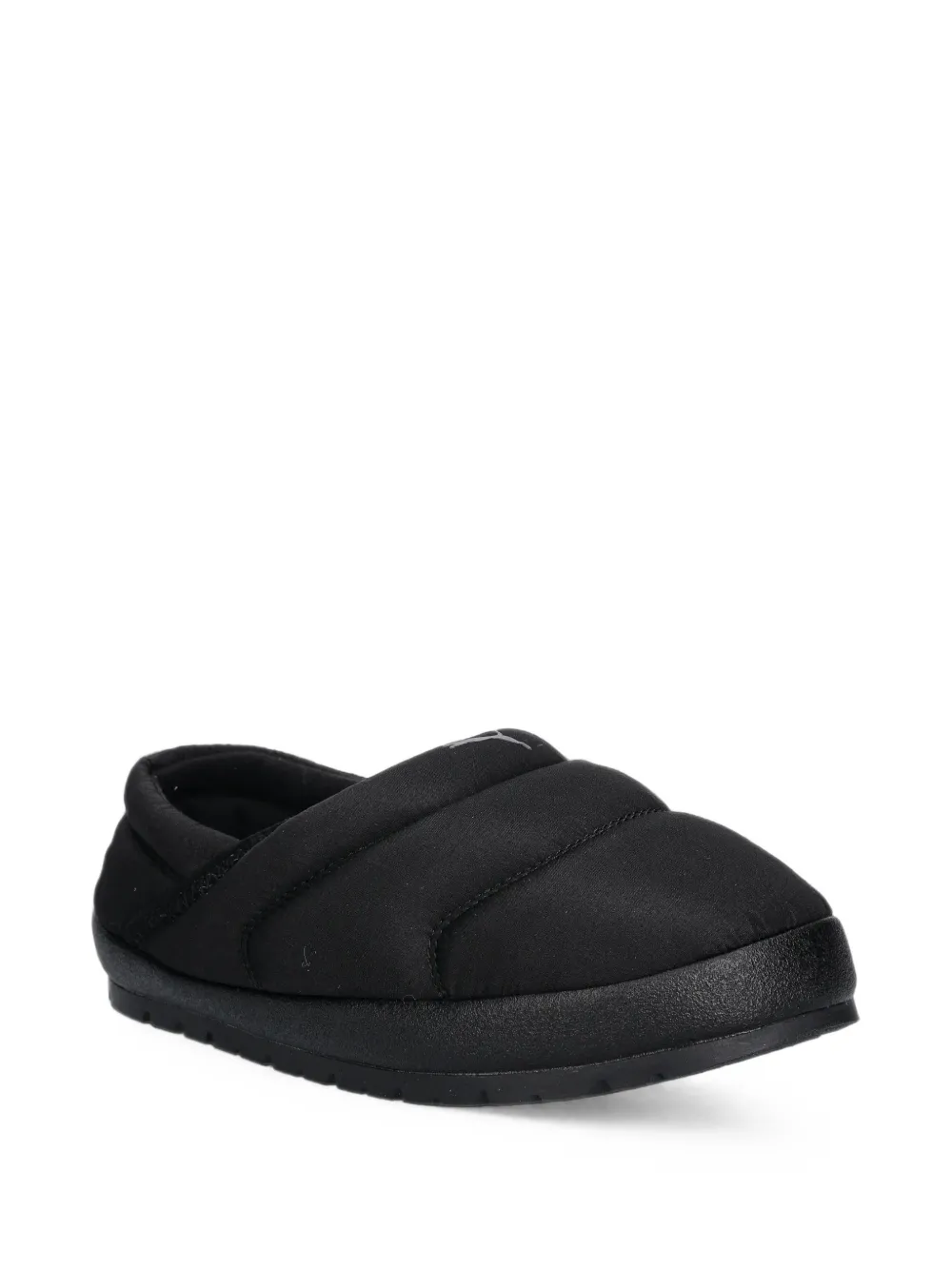 PUMA Tuff Terra quilted slippers Zwart