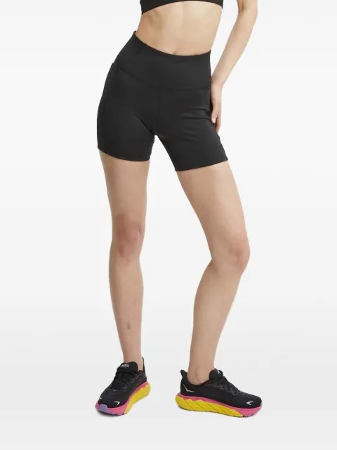 PUMA logo-print panelled shorts