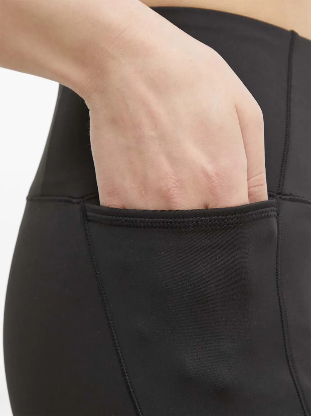 PUMA Shorts met logoprint Zwart