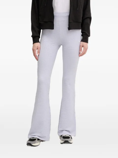 PUMA Dare To waffle-knit flared leggings