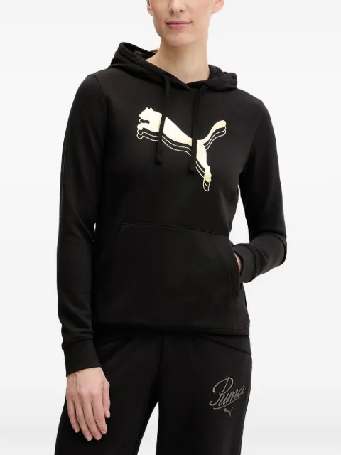 PUMA hoodie con logo estampado y cordones