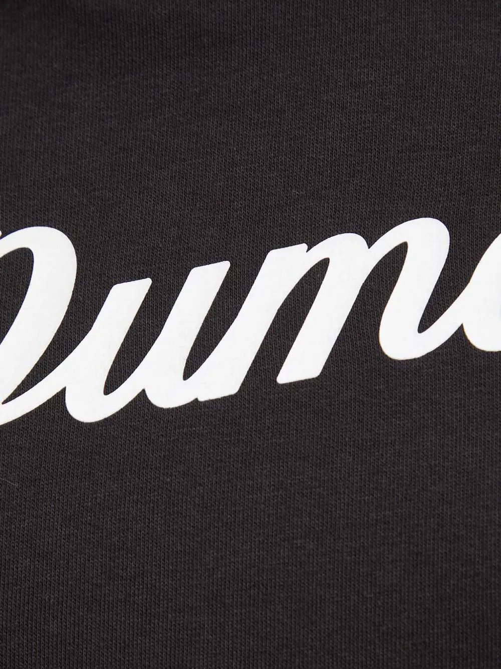 PUMA ESS+ Script hoodie Zwart