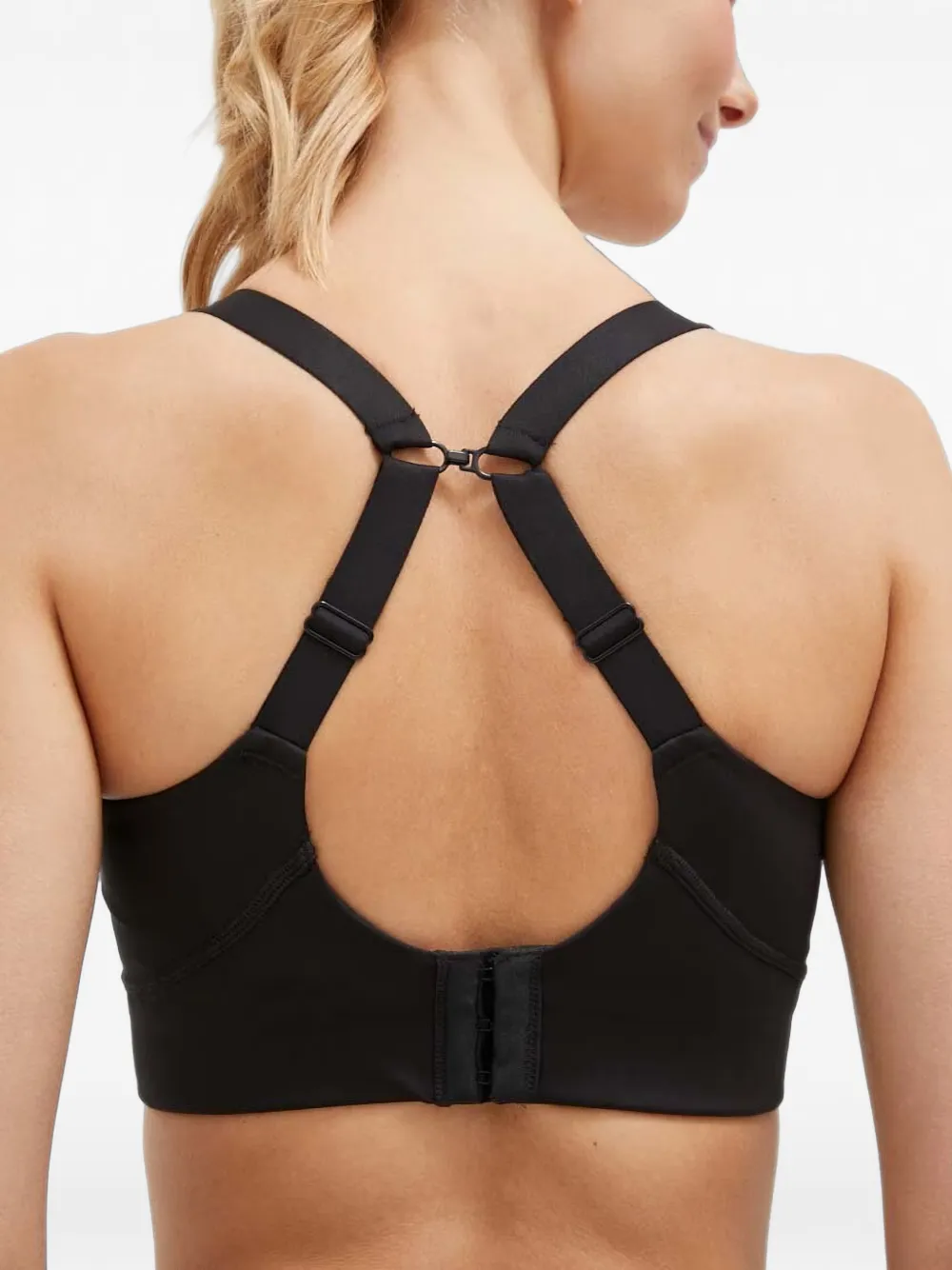 PUMA Eversculpt Uplift sport-bh met rits Zwart