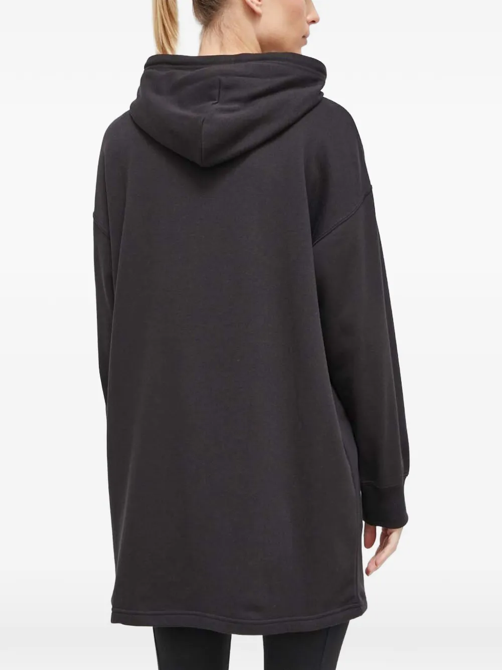 PUMA Hoodie met geborduurd logo Zwart