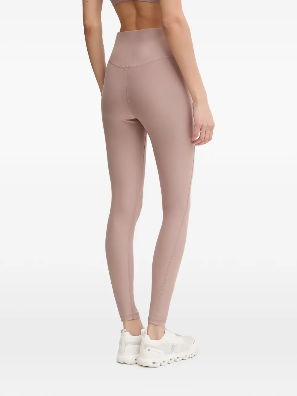 PUMA Legging met logoprint Roze