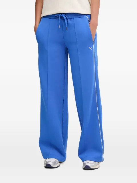 PUMA T7 piped drawstring track pants