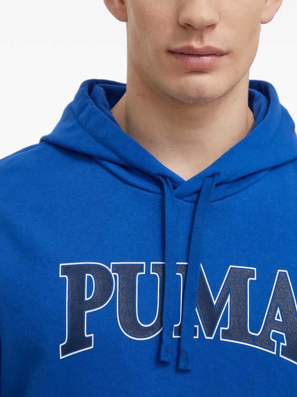 PUMA Squad hoodie met logo-print Blauw
