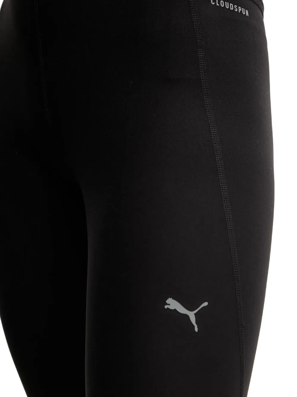 PUMA Cloudspun logo-print leggings Zwart