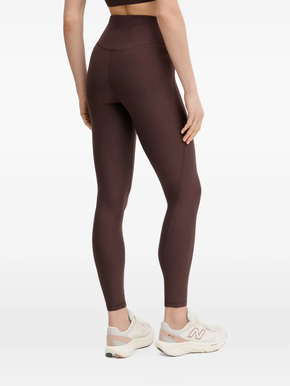 PUMA Cloudspun legging met logo-print Bruin