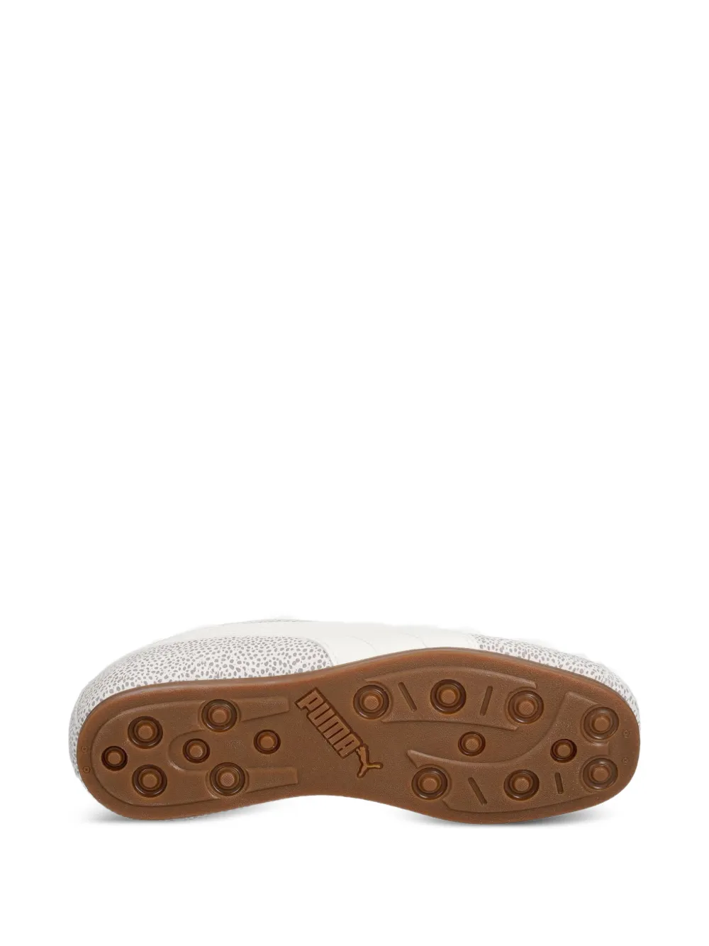 PUMA Tackle Topcoat leopard-print sneakers Wit