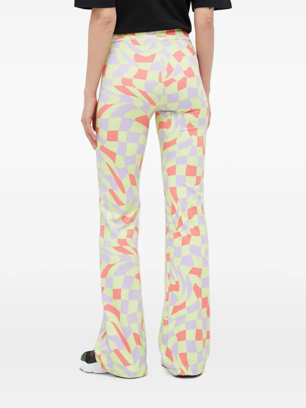 PUMA x The Ragged Priest flared broek met abstracte print Groen