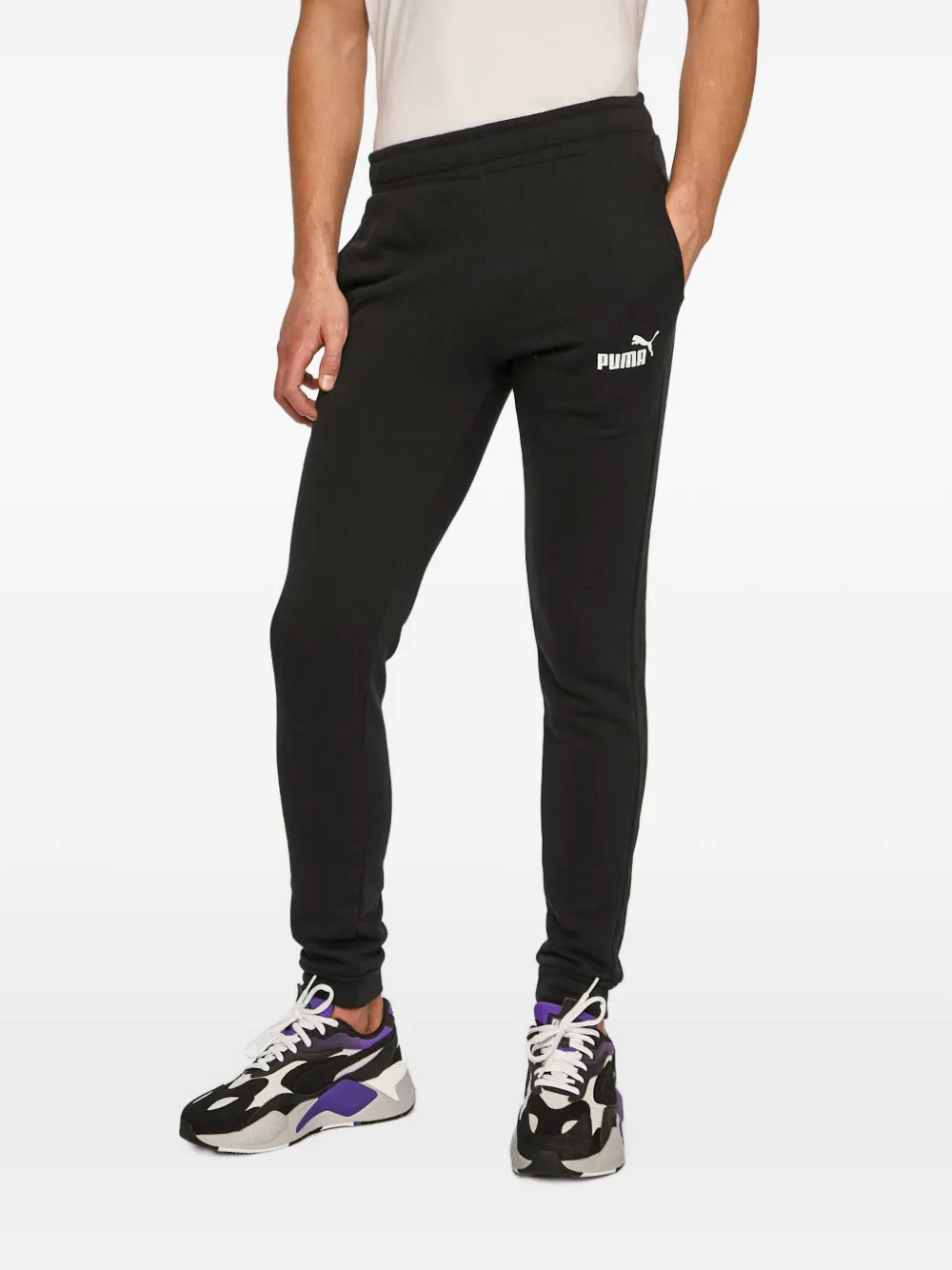 PUMA logo-print zip-up tracksuit (set of two) Grijs